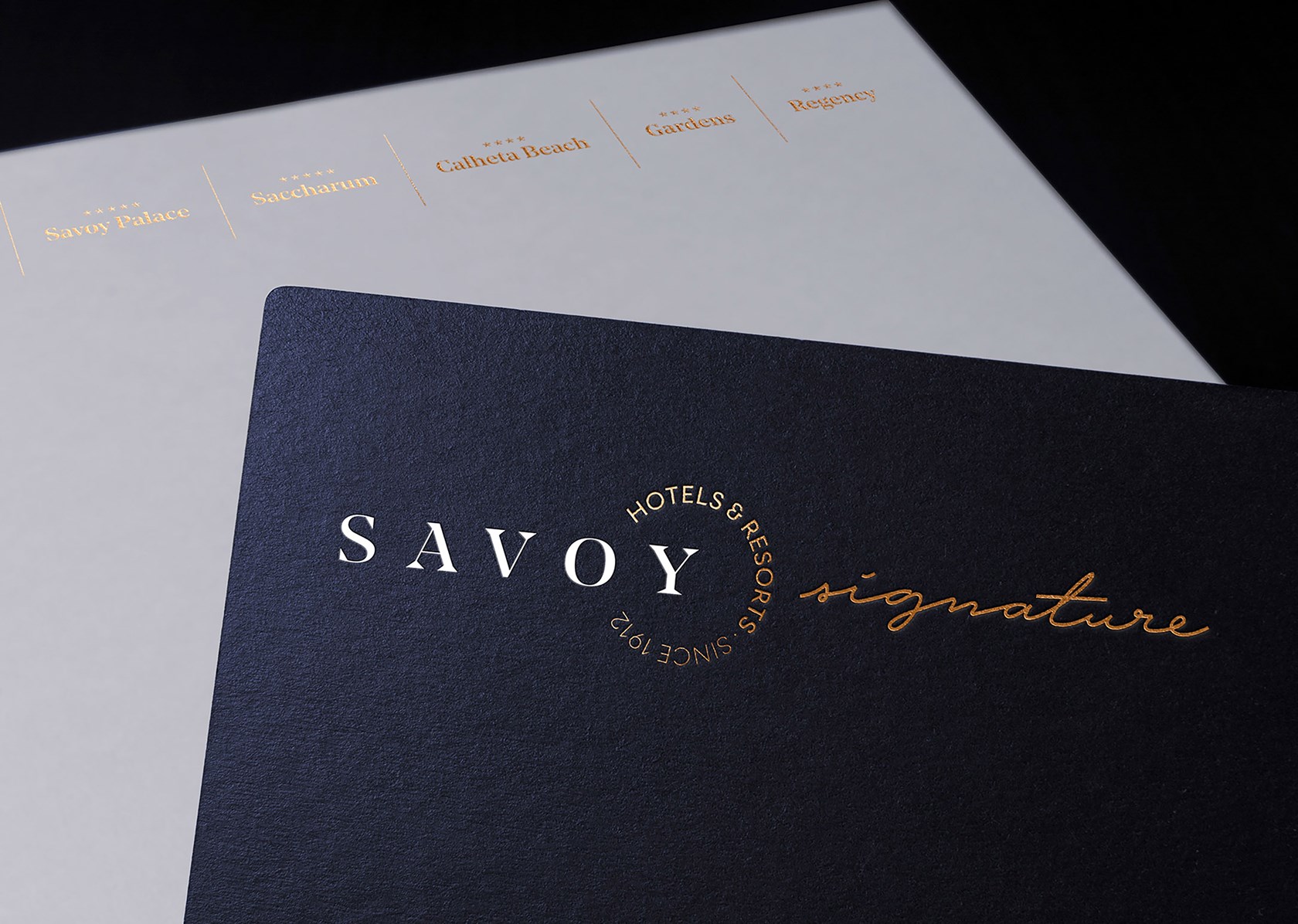 SAVOY Signature — 
Once upon a name